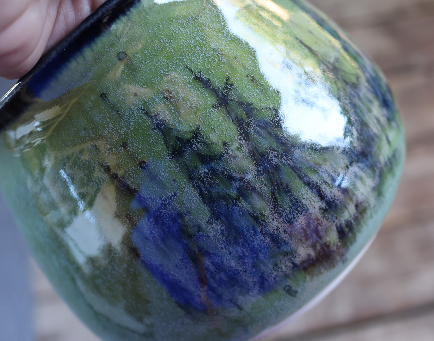 Large Forest Yarn Bowl