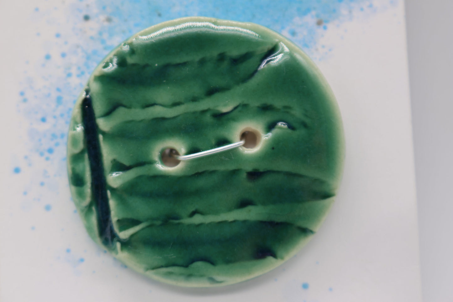 Shawl/Purse Button, Fern