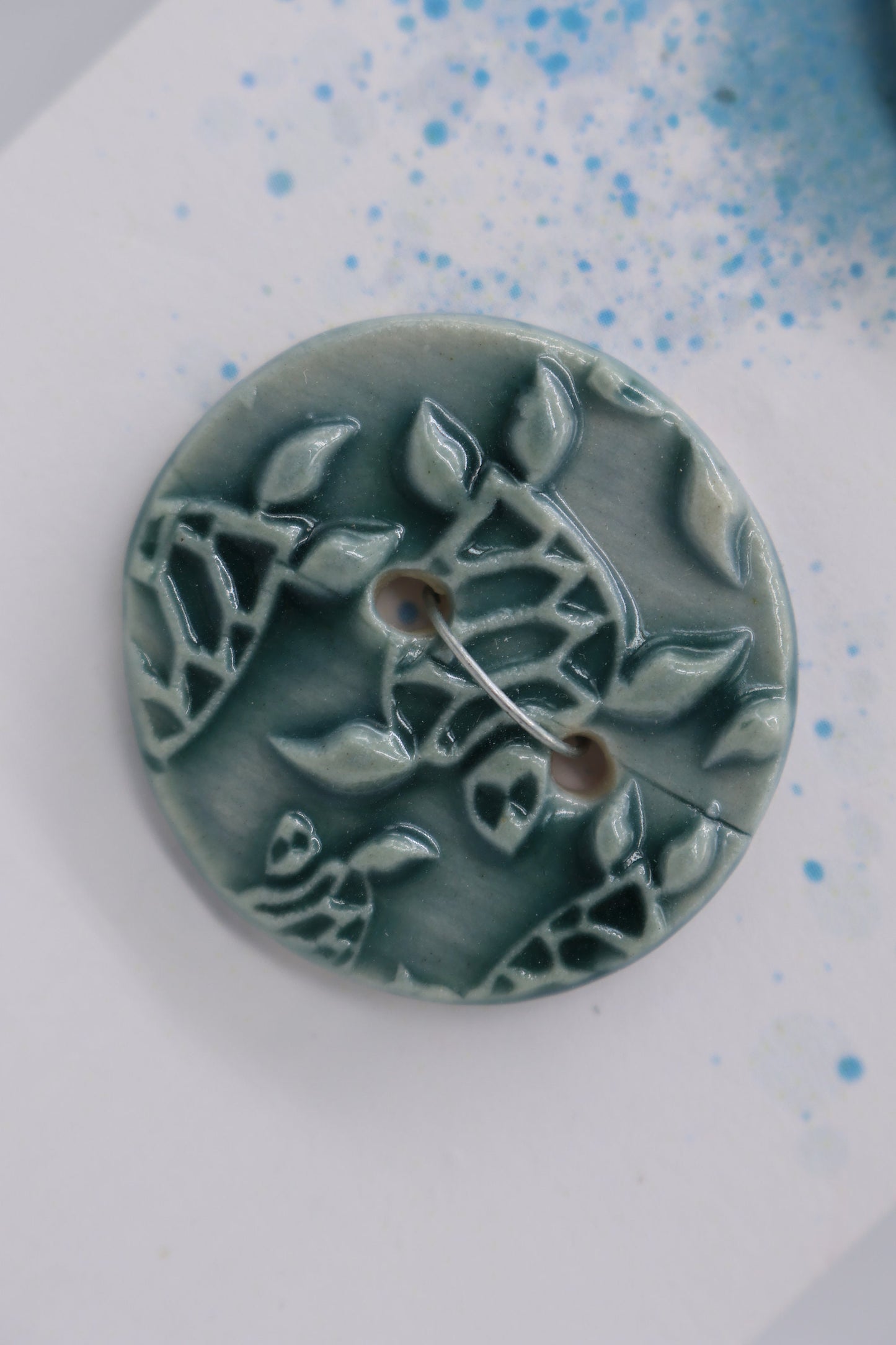Sea Turtle Buttons, 2- 1 1/4"