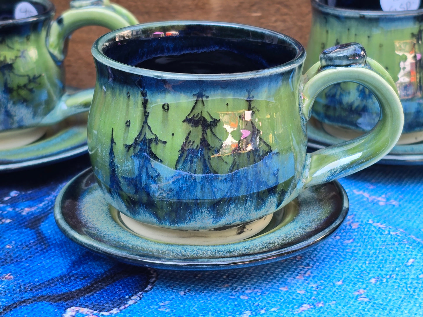 Forest Espresso/Tea cup set