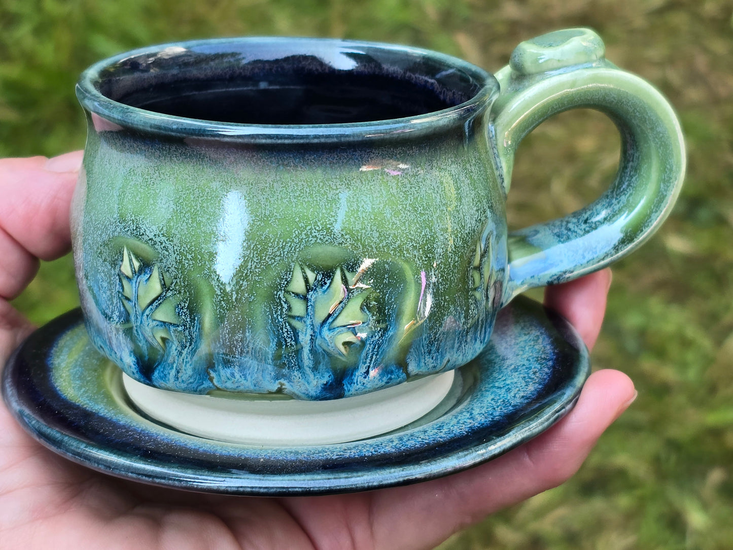 Maple leaf espresso/Tea cup set