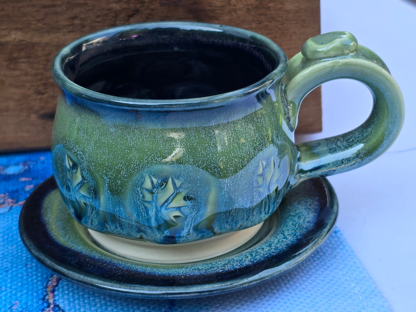 Maple leaf espresso/Tea cup set