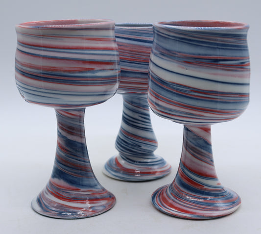 Candy Cane Goblets