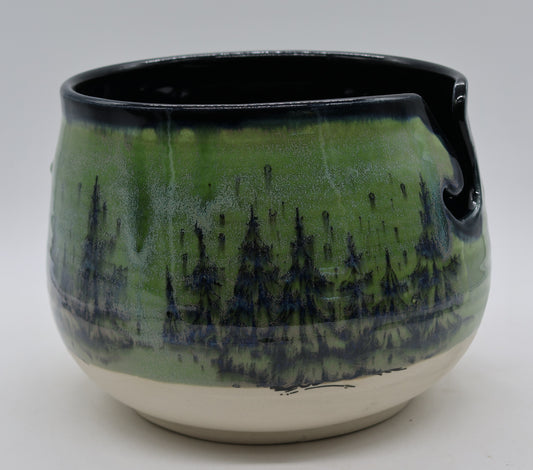 Large Forest Yarn Bowl