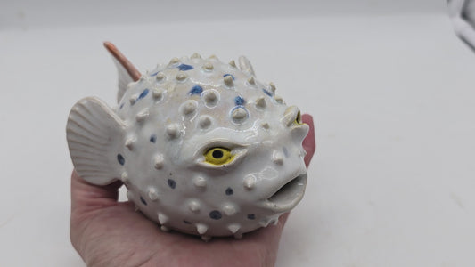 Puffer Fish Sculpture