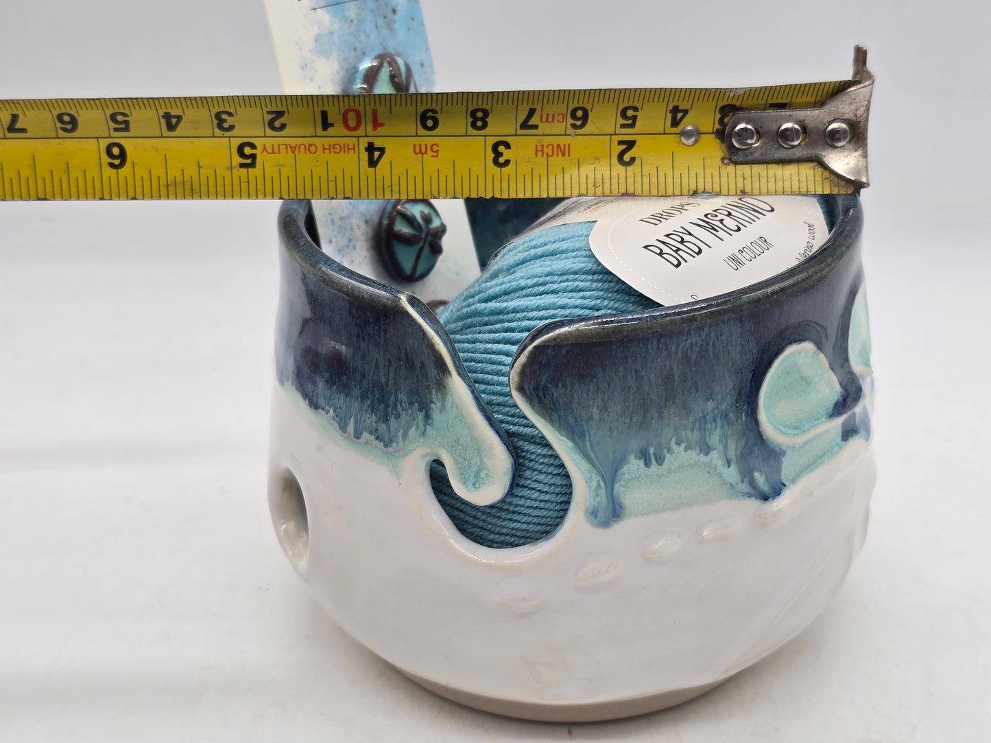 Dragonfly Yarn Bowl gift set