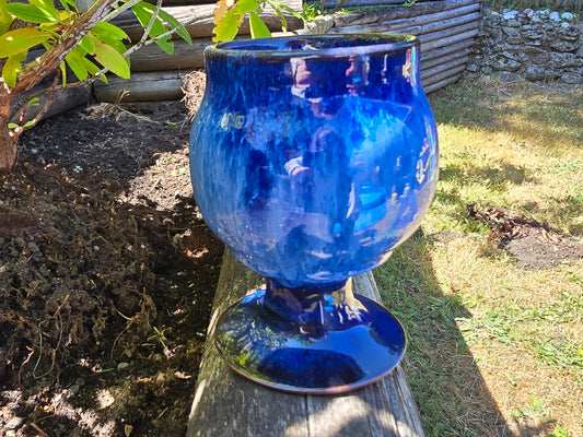 Cobalt Blue Goblets