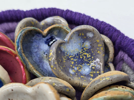 Heart Rubbing Stones